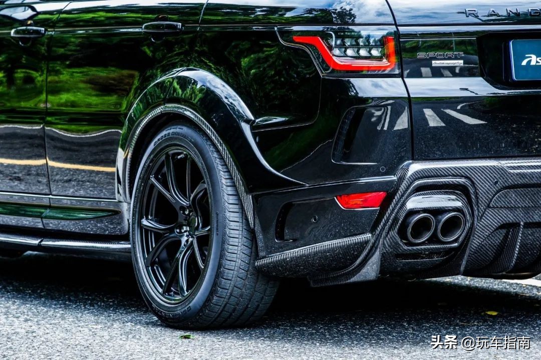 路虎揽胜改装碳纤维,路虎揽胜改装熏黑套件