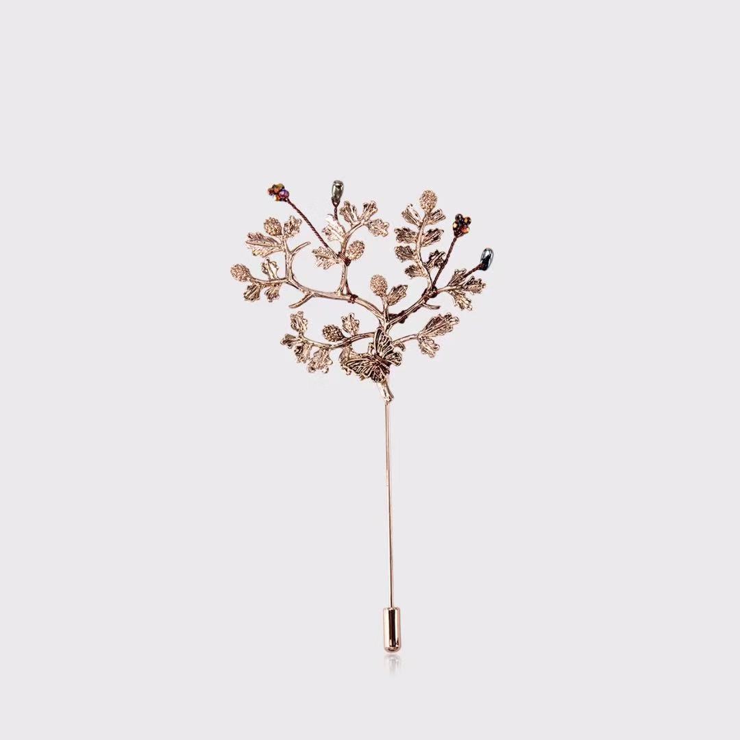 别上一枚胸针，让你温婉精致有气质