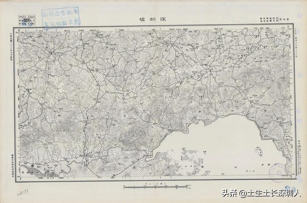 这些深圳老地图，见过一张就算你厉害