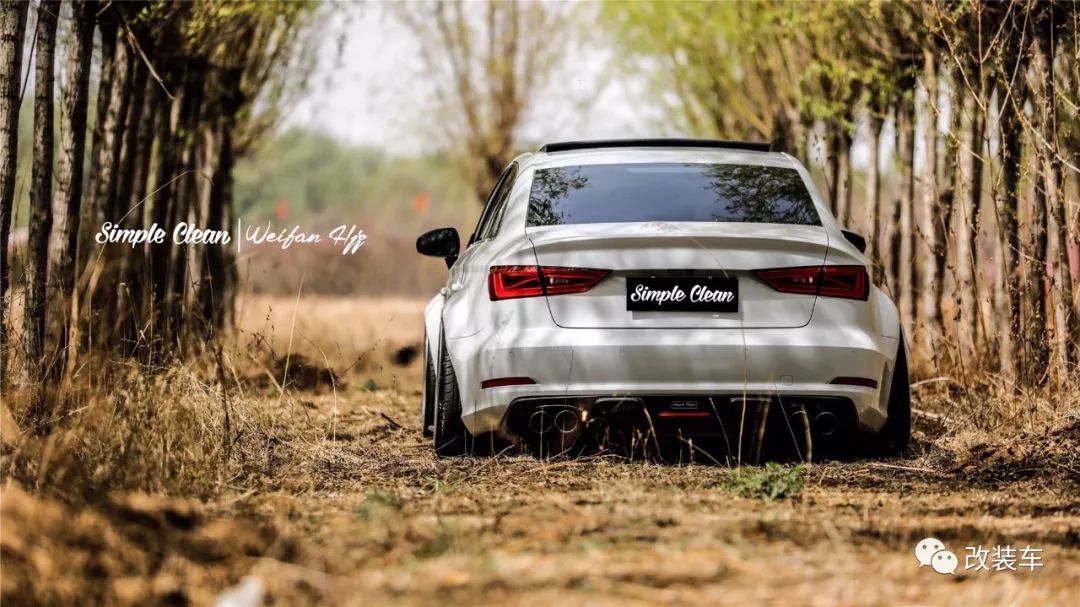 奥迪a3改碳纤维车身,奥迪a3时尚运动版改装s3外观