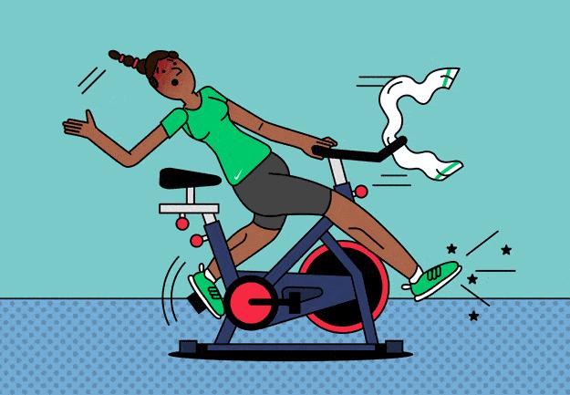 骑动感单车后腿痛怎么办,骑动感单车膝盖不舒服怎么解决