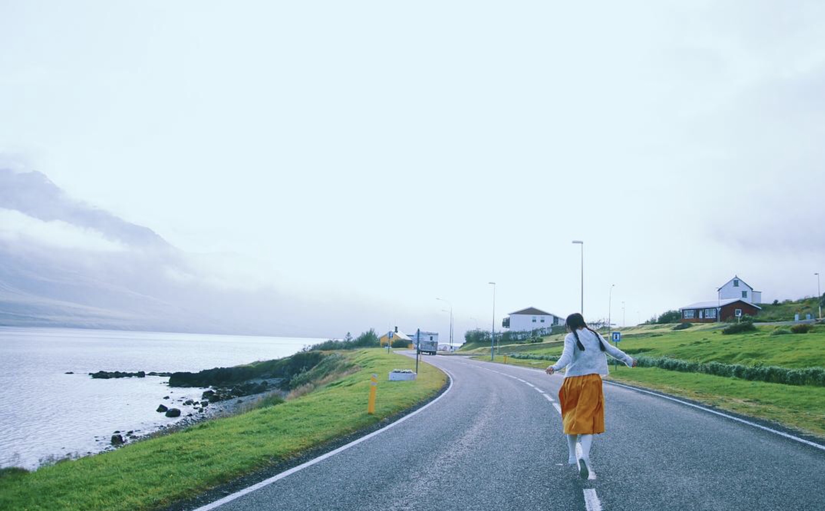 我在冰岛留学的时候,在冰岛当服务员