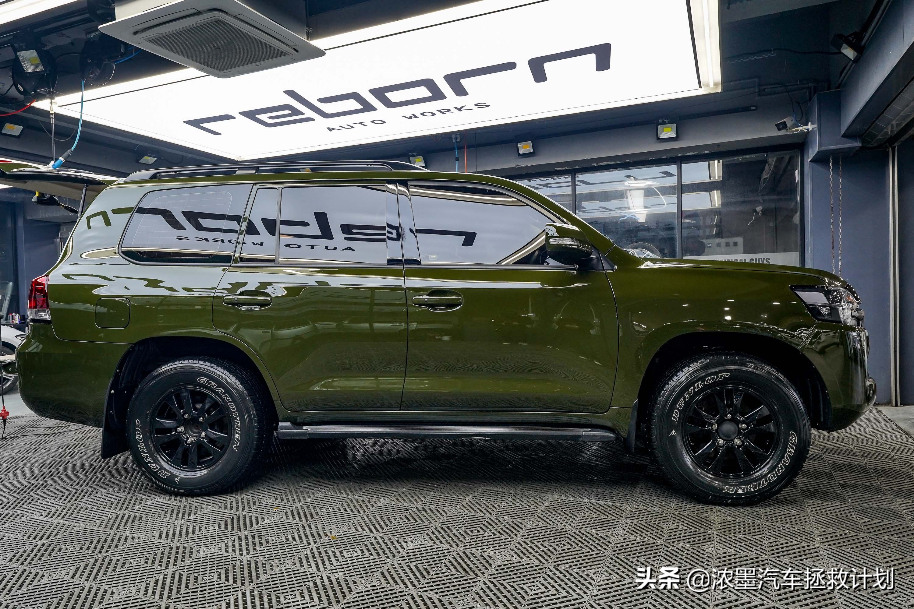 丰田霸道酷路泽带你翻山越岭,丰田兰德酷路泽低速4驱越野模式