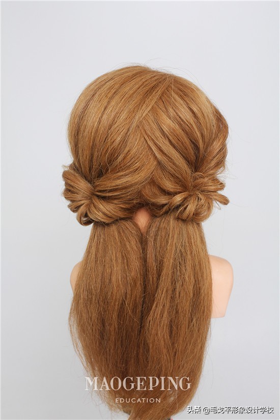 手残党好看发型,怎么用一根筷子盘发手残党中长发