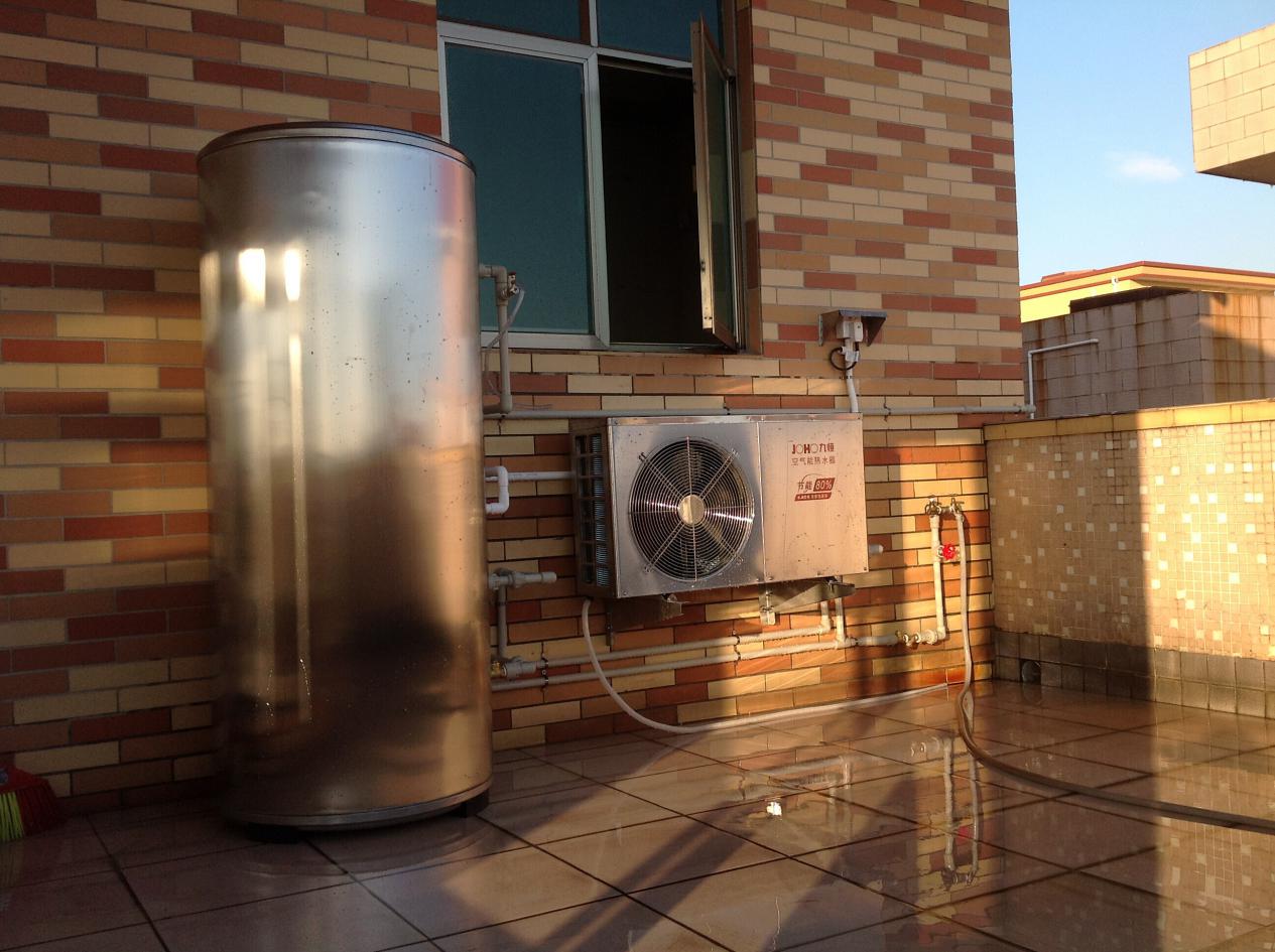 旧空调怎么做热水器,旧空调外机当散热器