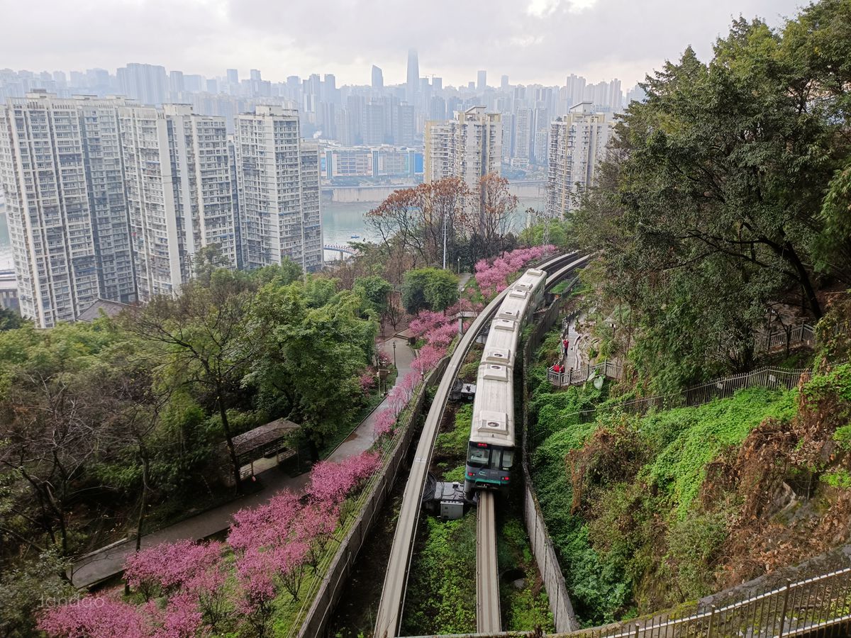 半山崖步道路线,渝中区半山崖步道