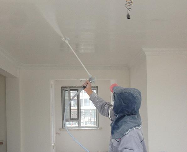 墙面乳胶漆滚刷好还是喷涂好,墙面乳胶漆是滚还是喷