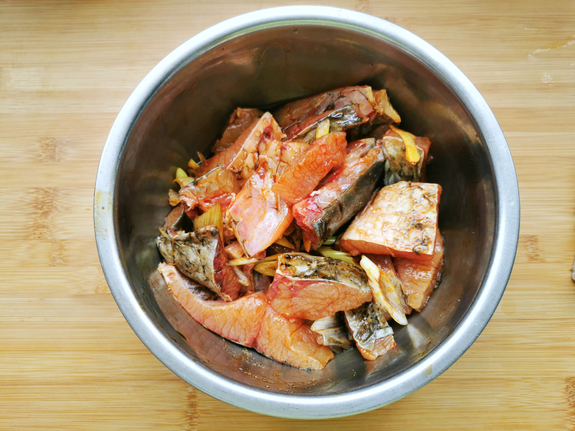 好吃又耐放的鱼块,我家鱼不煮不炸