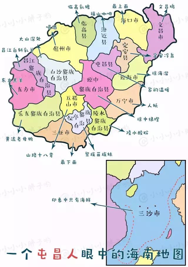 海南人眼里儋州,海南人眼中的海南