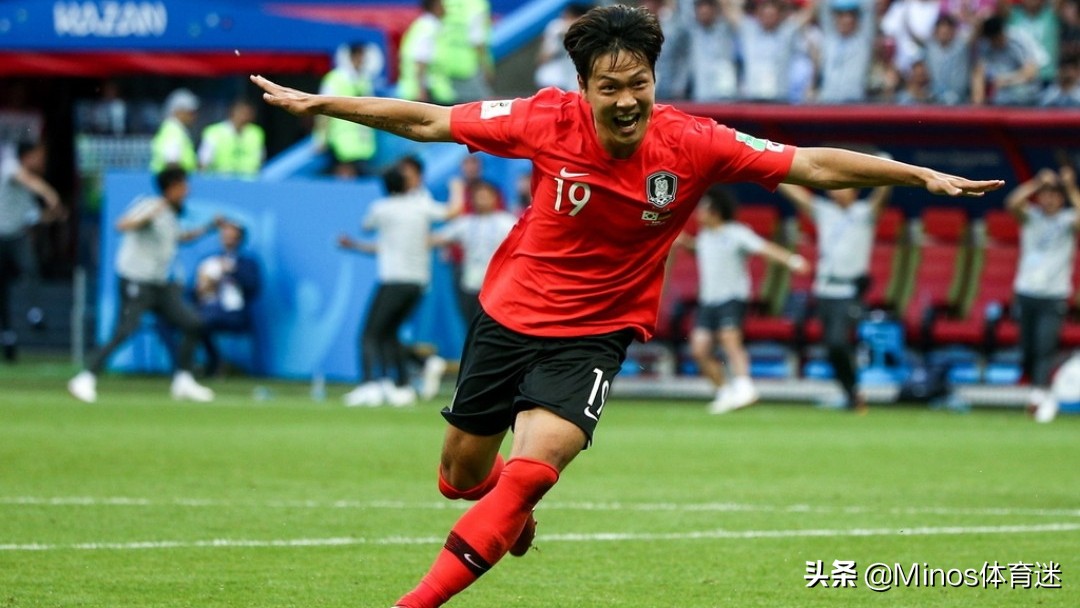 中国与日本韩国的足球差距,对比韩国足坛