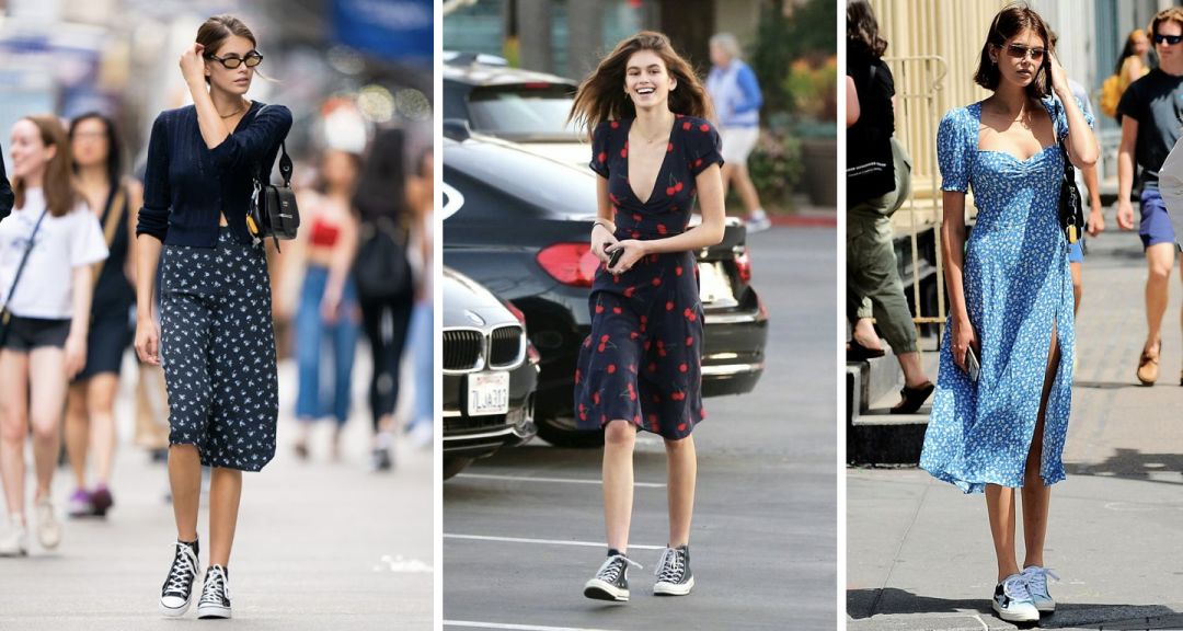 教你100元变身梦幻九头身KaiaGerber