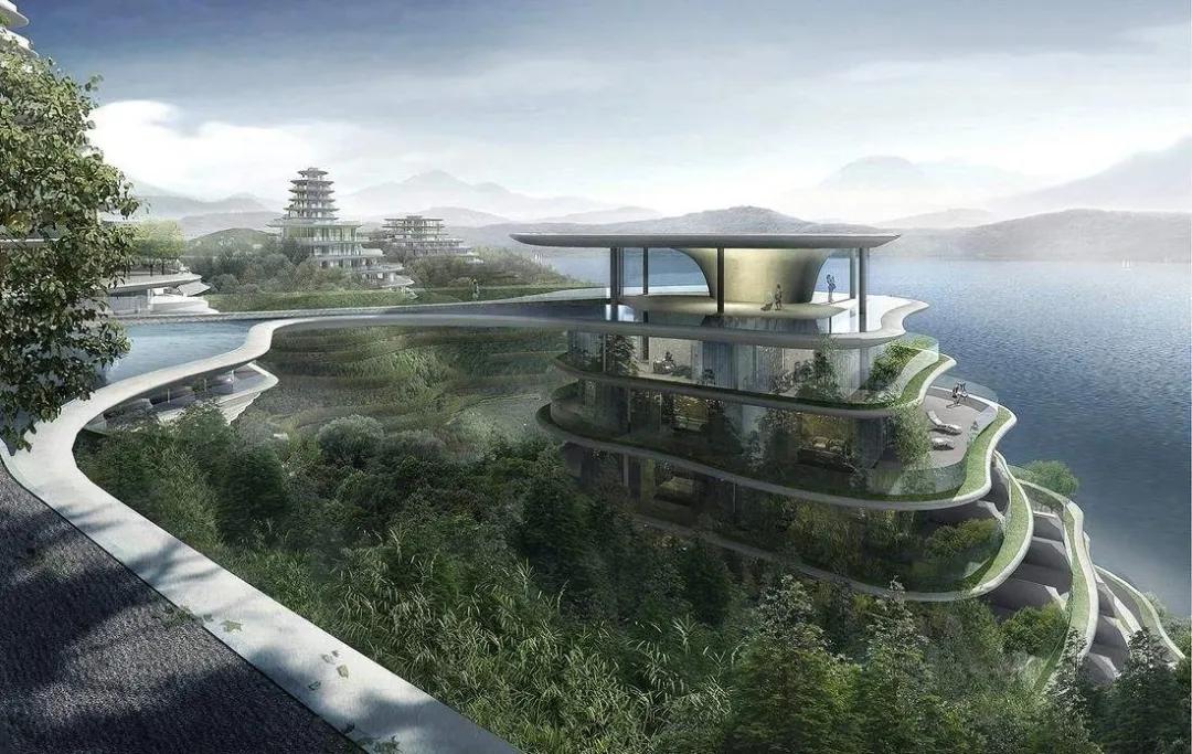 许家印建的最好看的大楼,许家印全球化造型