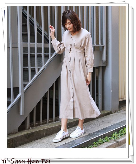 时尚又好看的春季穿搭连衣裙,早春复古气质碎花连衣裙穿搭分享