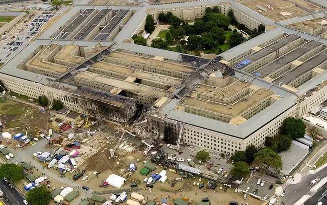 911事件五角大楼被袭击真实录像,911事件五角大楼被撞总统的反应