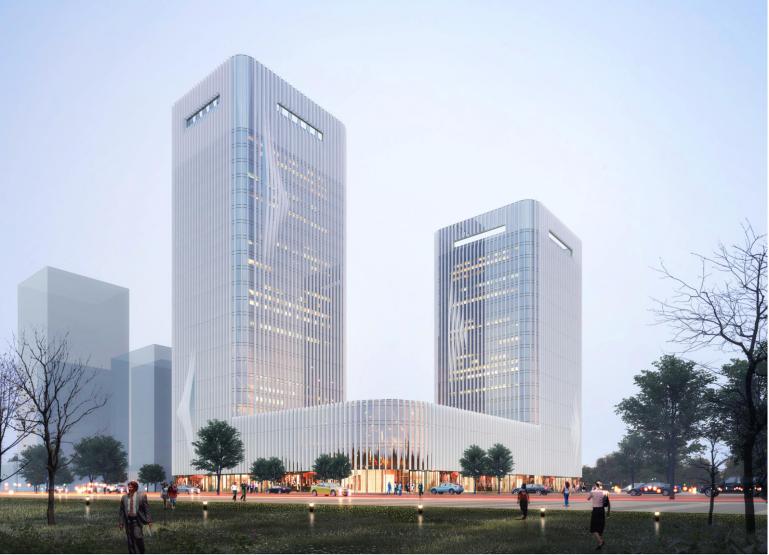 好消息高铁开通,高铁商务区开工