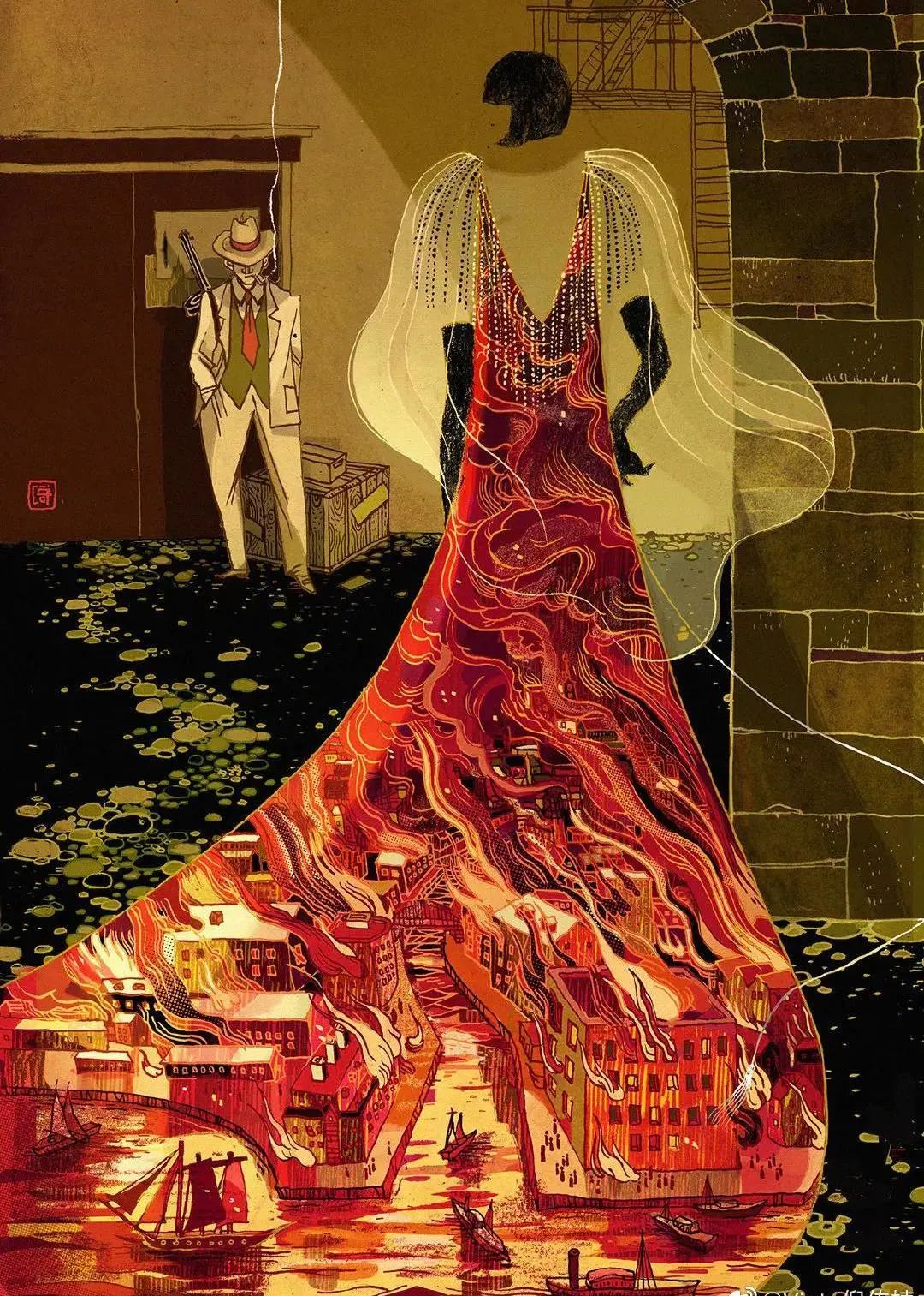 中国插画师实力,中国有名插画师及其作品