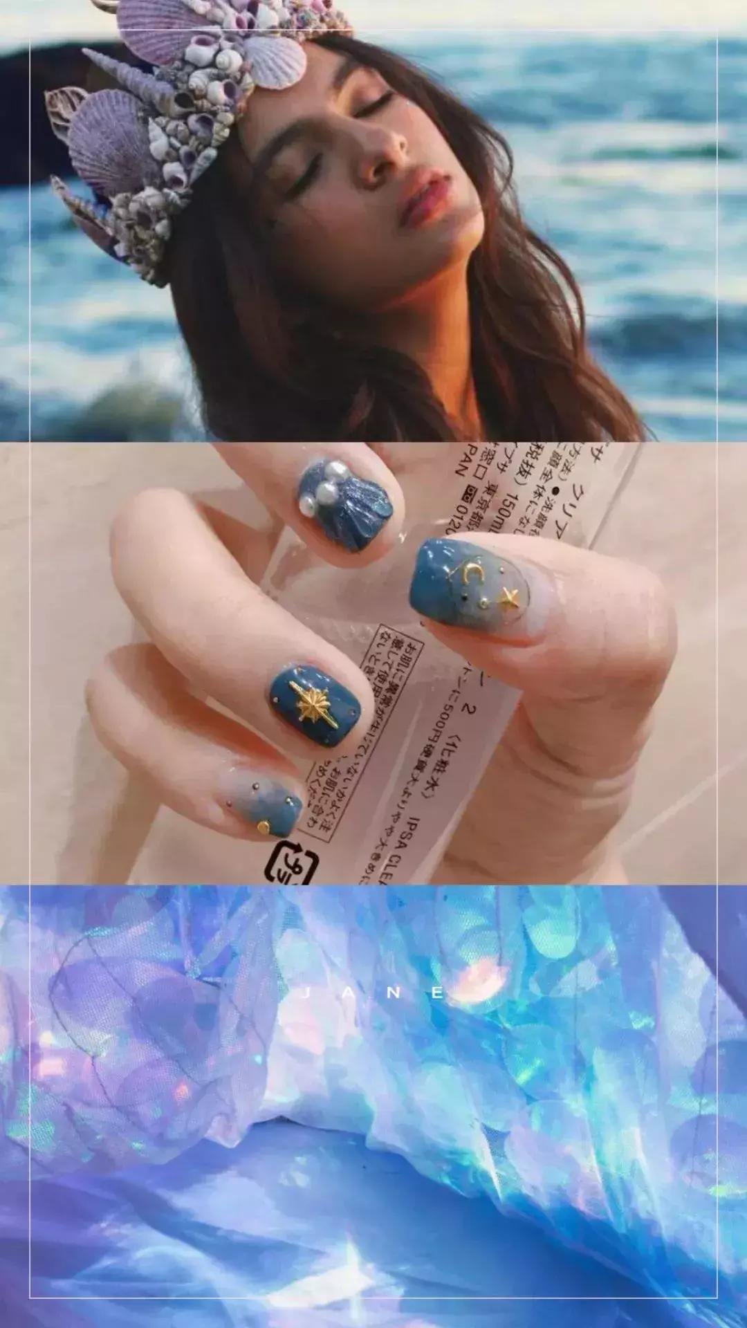 人鱼姬最好看的颜色,人鱼姬蓝神仙发色