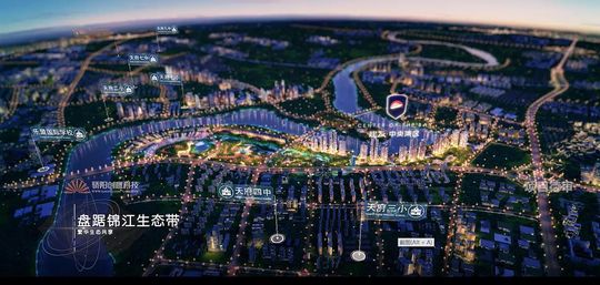 天府新区又新出一个网红楼盘,天府新区首创禧瑞锦江楼盘