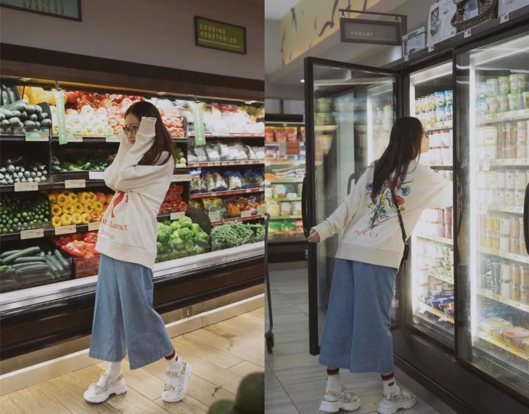 天气渐凉要穿舒服的袜子,冬季露腿保暖穿搭