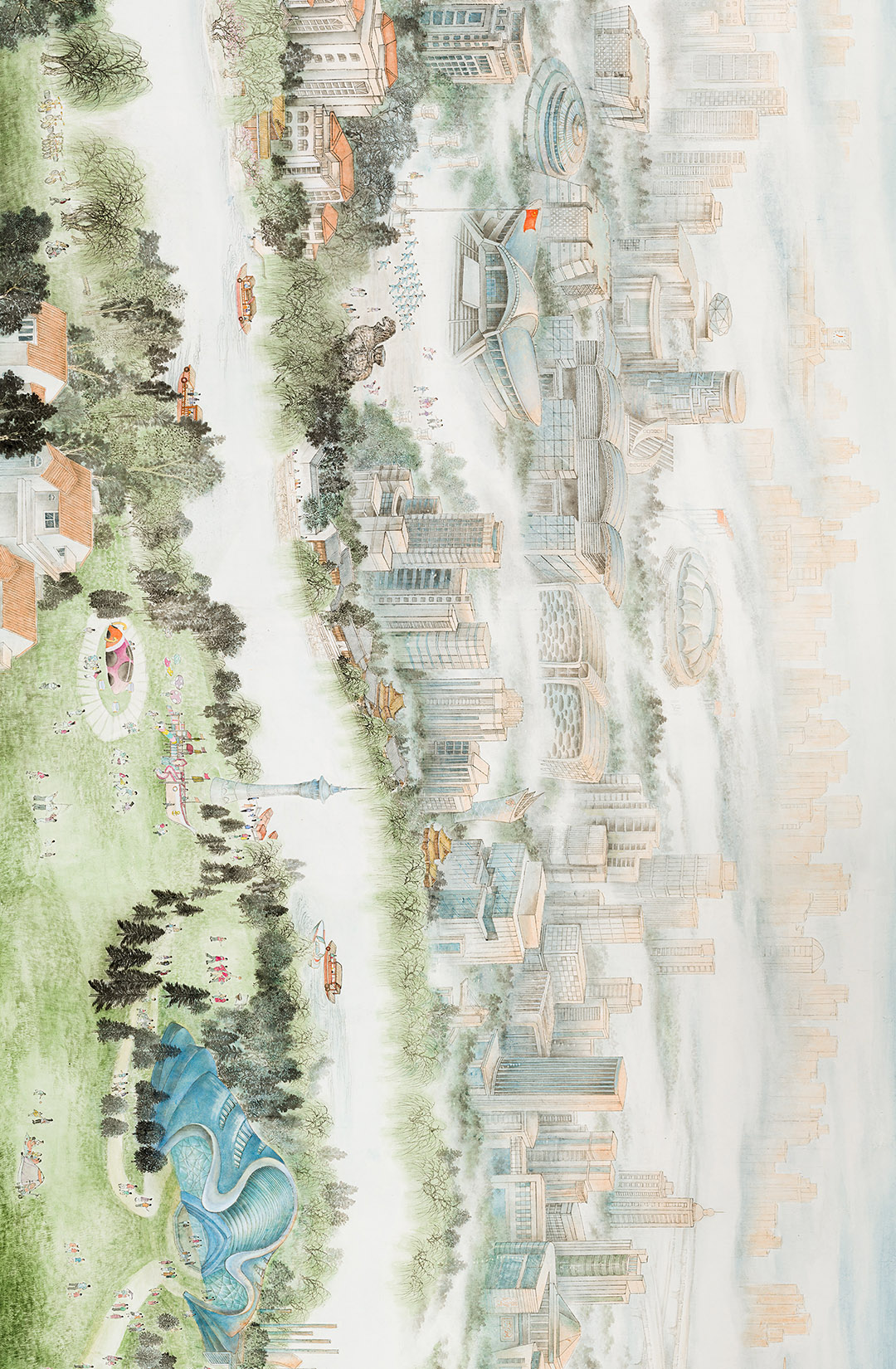 《大运沧州盛景图》主题长卷创作记（附高清大图）