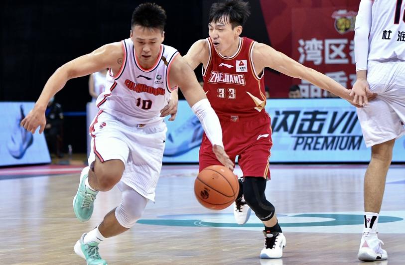 大冷门，广东三节输31分，浙江全华CBA最强，王朝要更替了