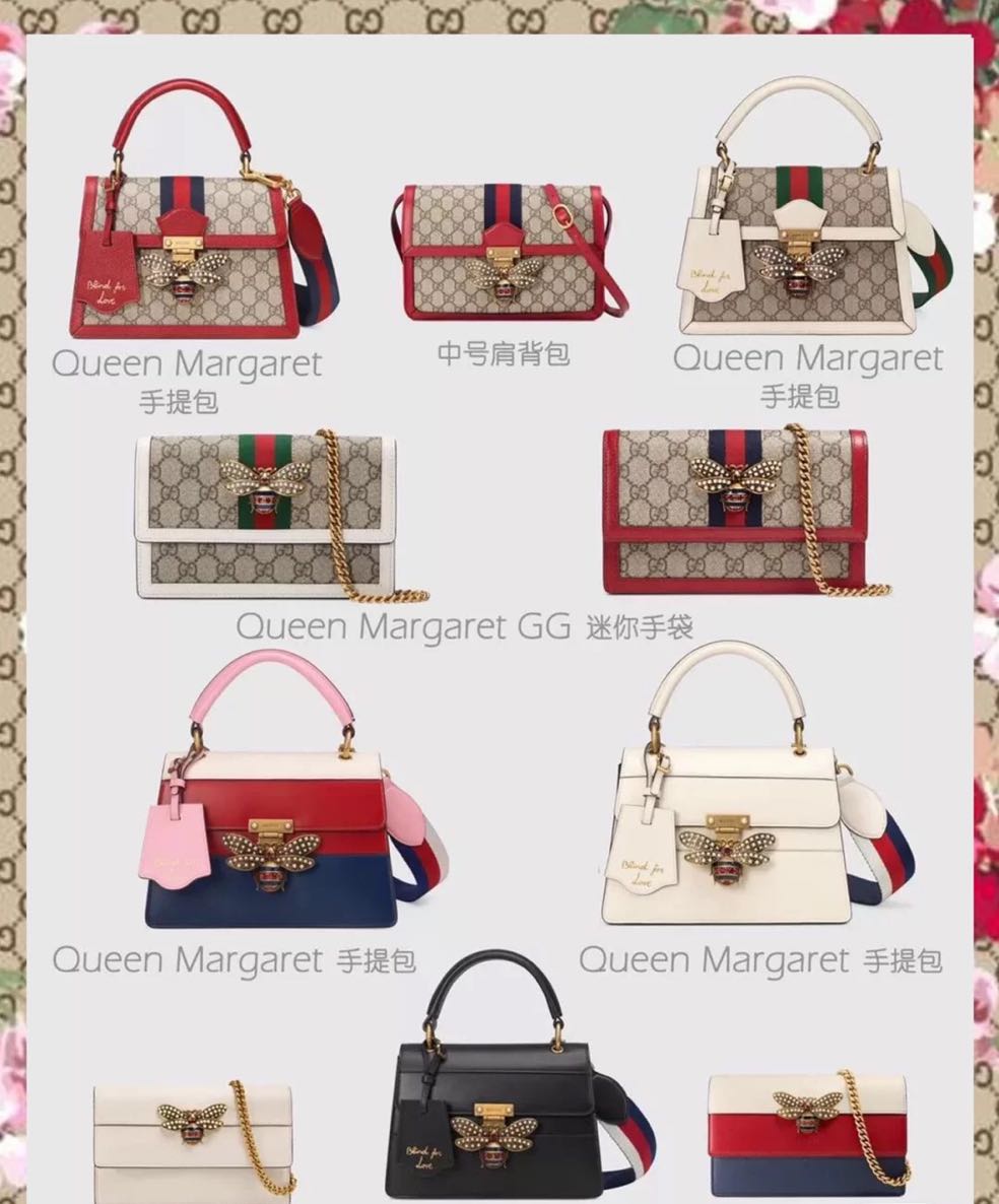 gucci经典绿鼎级,gucci百年限定蓝白缎面