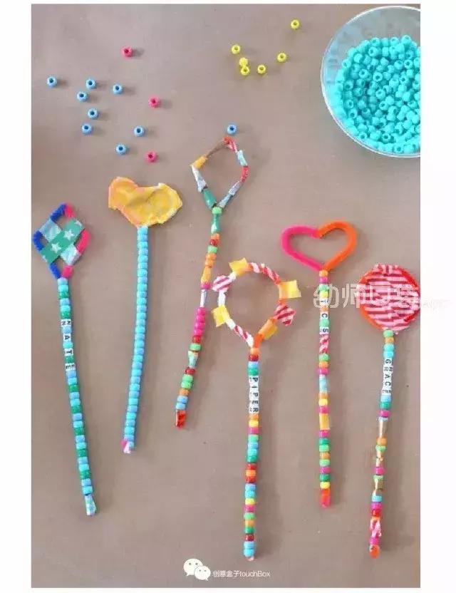 幼儿园用扭扭棒制作竹节虫,扭扭棒幼儿园简单玩法