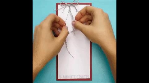 圣诞节快到了想用卡纸做个圣诞树,给老师圣诞贺卡