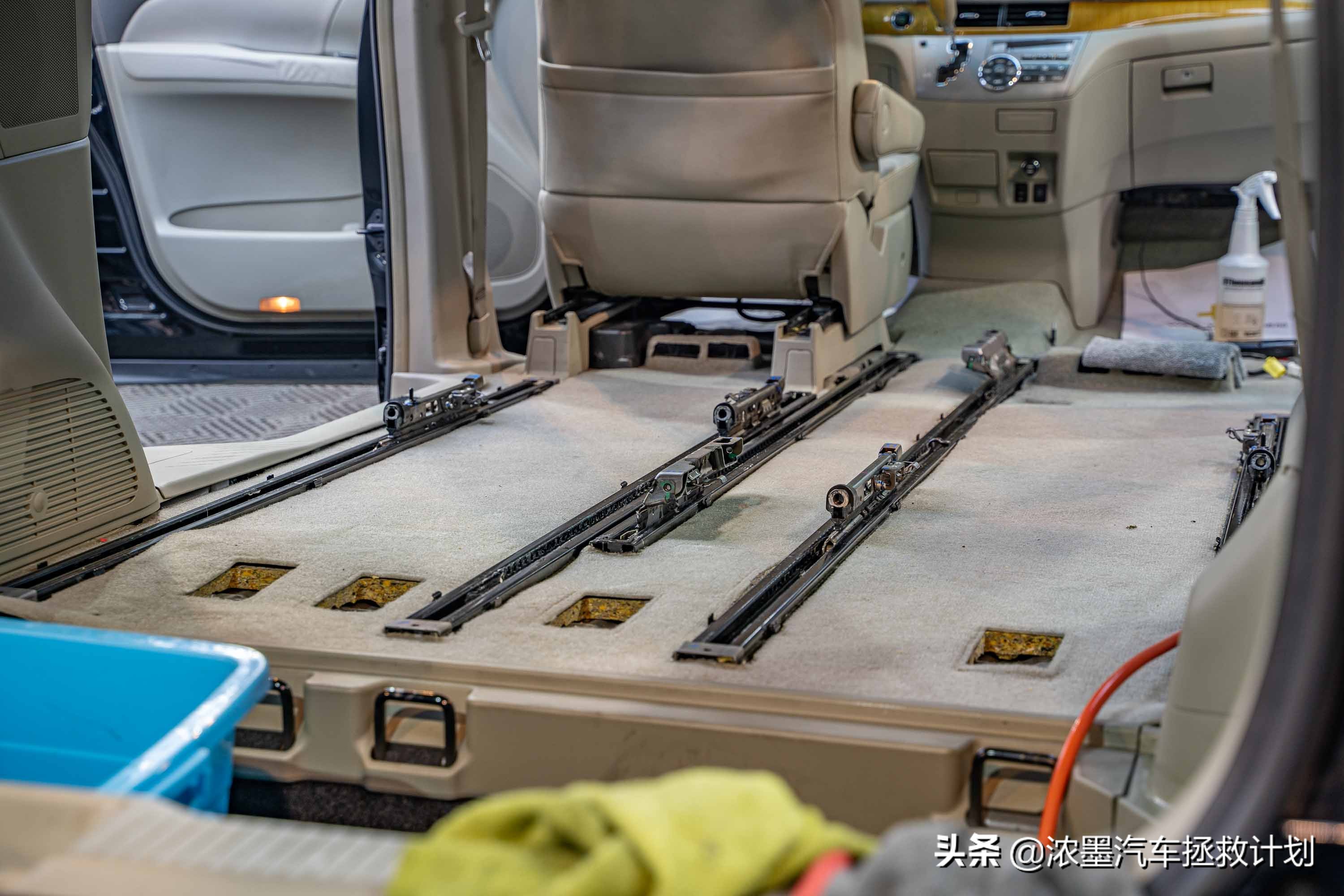 翻新一台老款丰田普瑞维亚,丰田普瑞维亚大翻新