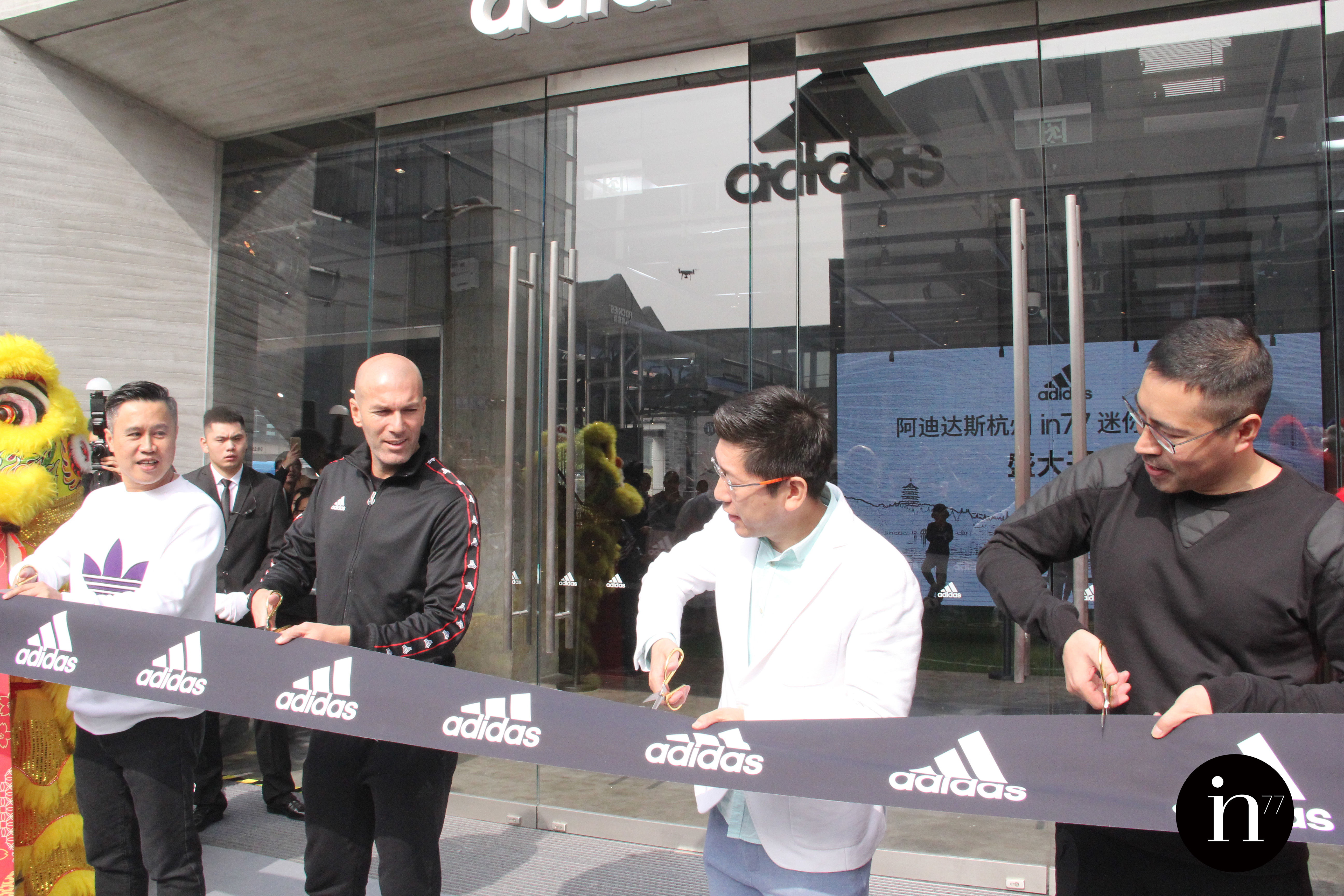 齐达内来杭州,齐达内现身