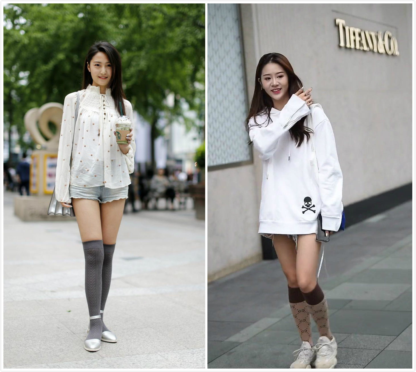 为什么现在流行穿长袜,夏天穿长袜好还是短袜好