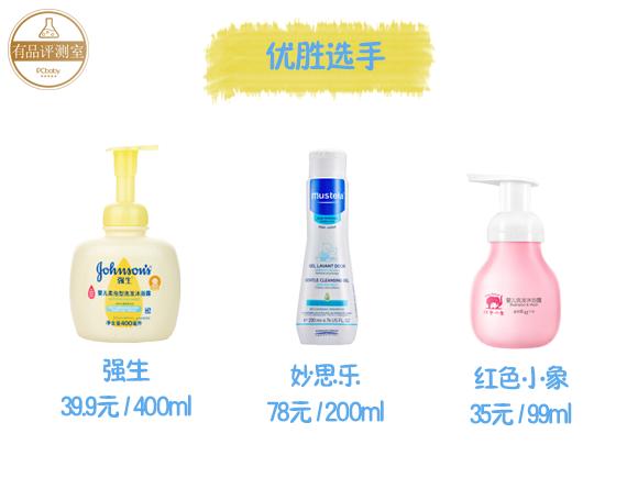 16款热销婴儿洗发沐浴露测评,15款洗发沐浴露测评