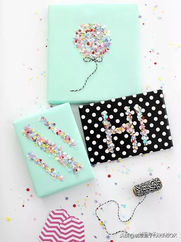 包装礼物的方法大礼盒,各种节日礼物盒卡纸