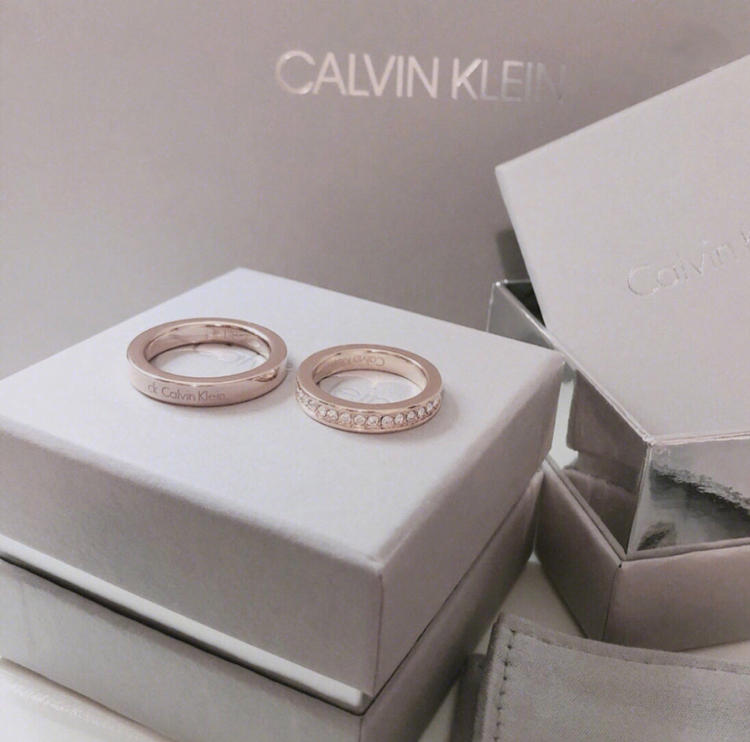 ck情侣对戒可调节,ck情侣对戒满天星边钻