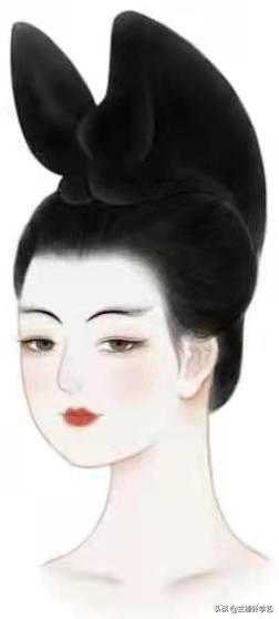 中国唐妆妆容,中国唐朝女性妆容