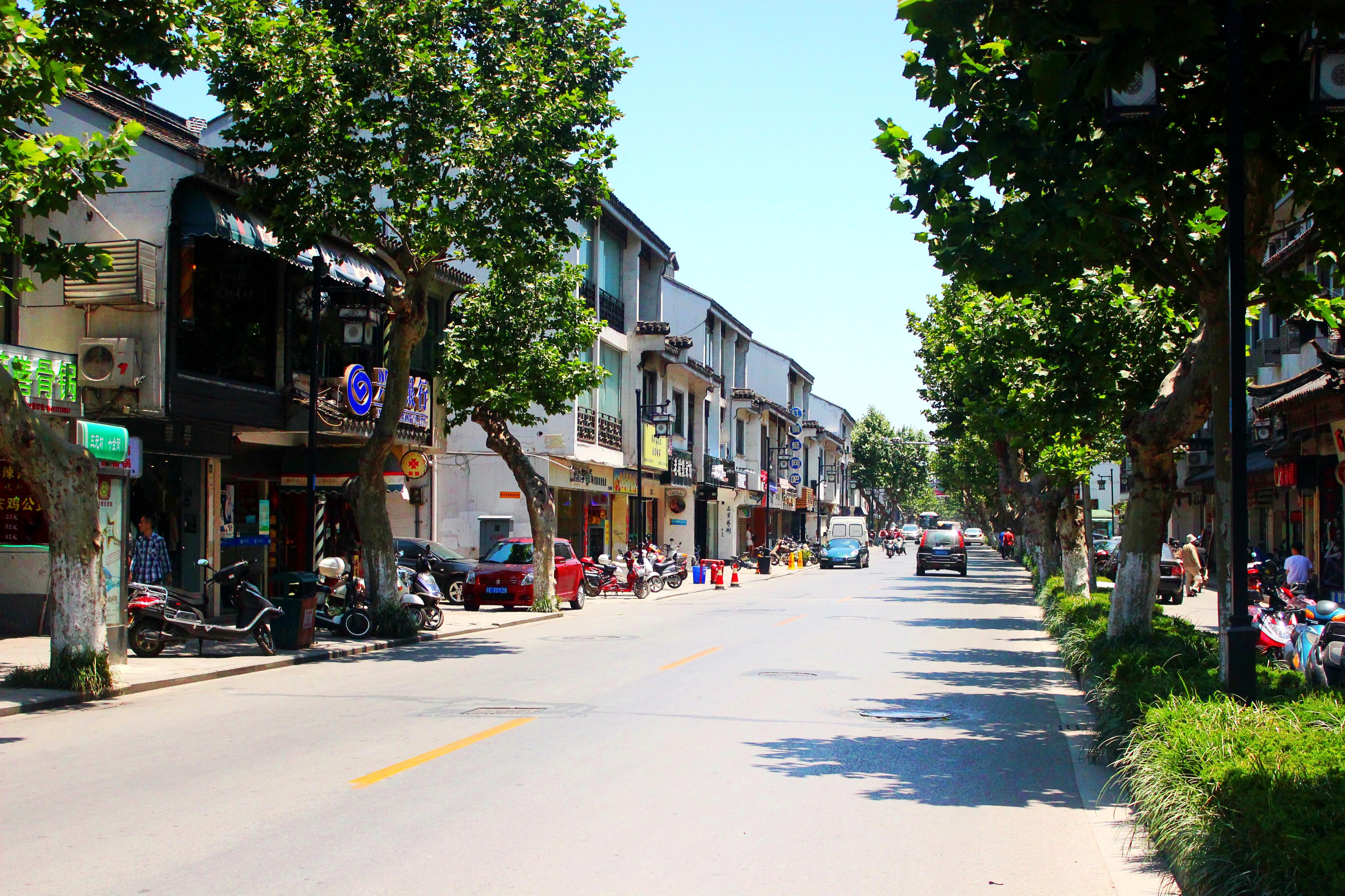 聊一聊商业街,苏州高新区华通花园二区商业街