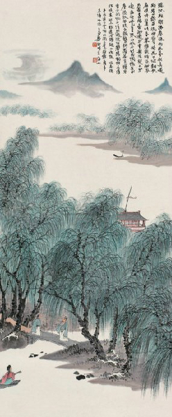 郑午昌花鸟,丝鬓散人郑午昌百幅绘画作品赏析