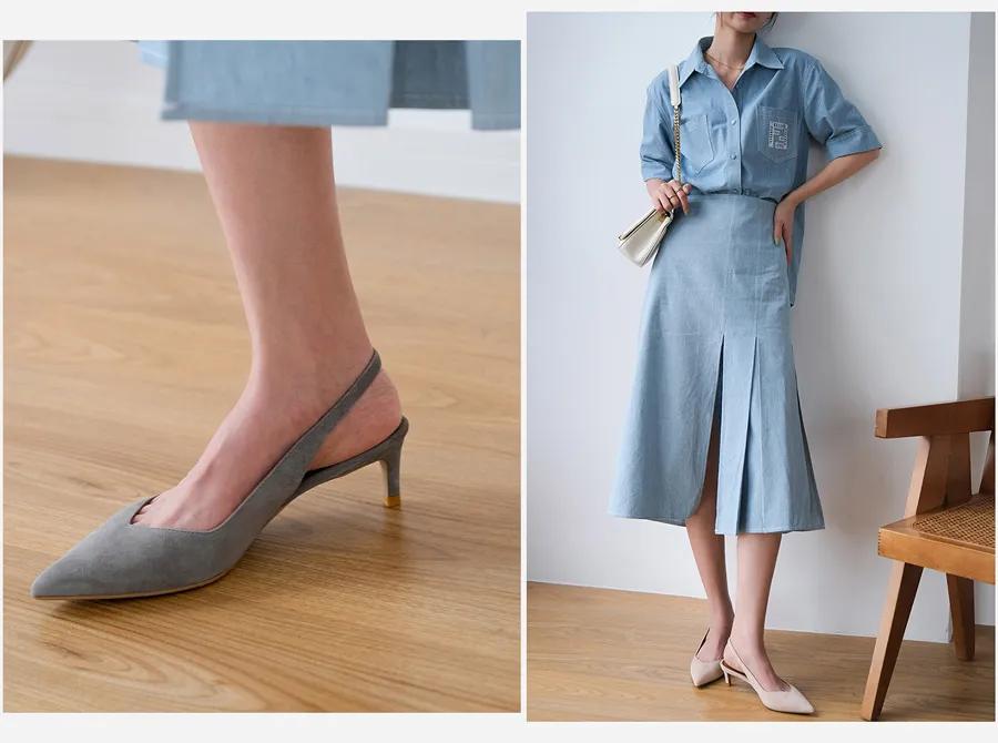 高跟羊皮单鞋不累脚,羊皮高跟凉鞋不累脚