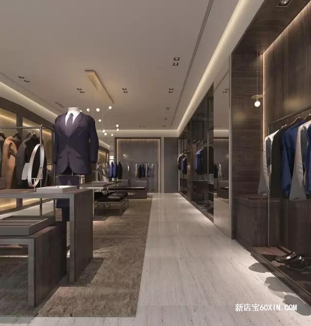 男装店面装修色系搭配技巧,男装店铺装修顶面颜色