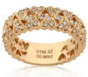 看字印快速辨别珠宝首饰,珠宝知识黄金首饰钢印都在哪里