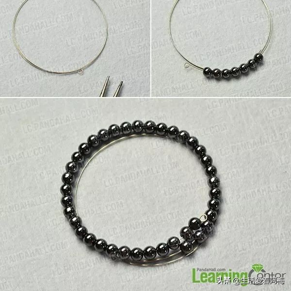 各种珠子串手链的教程,价值不菲的手链