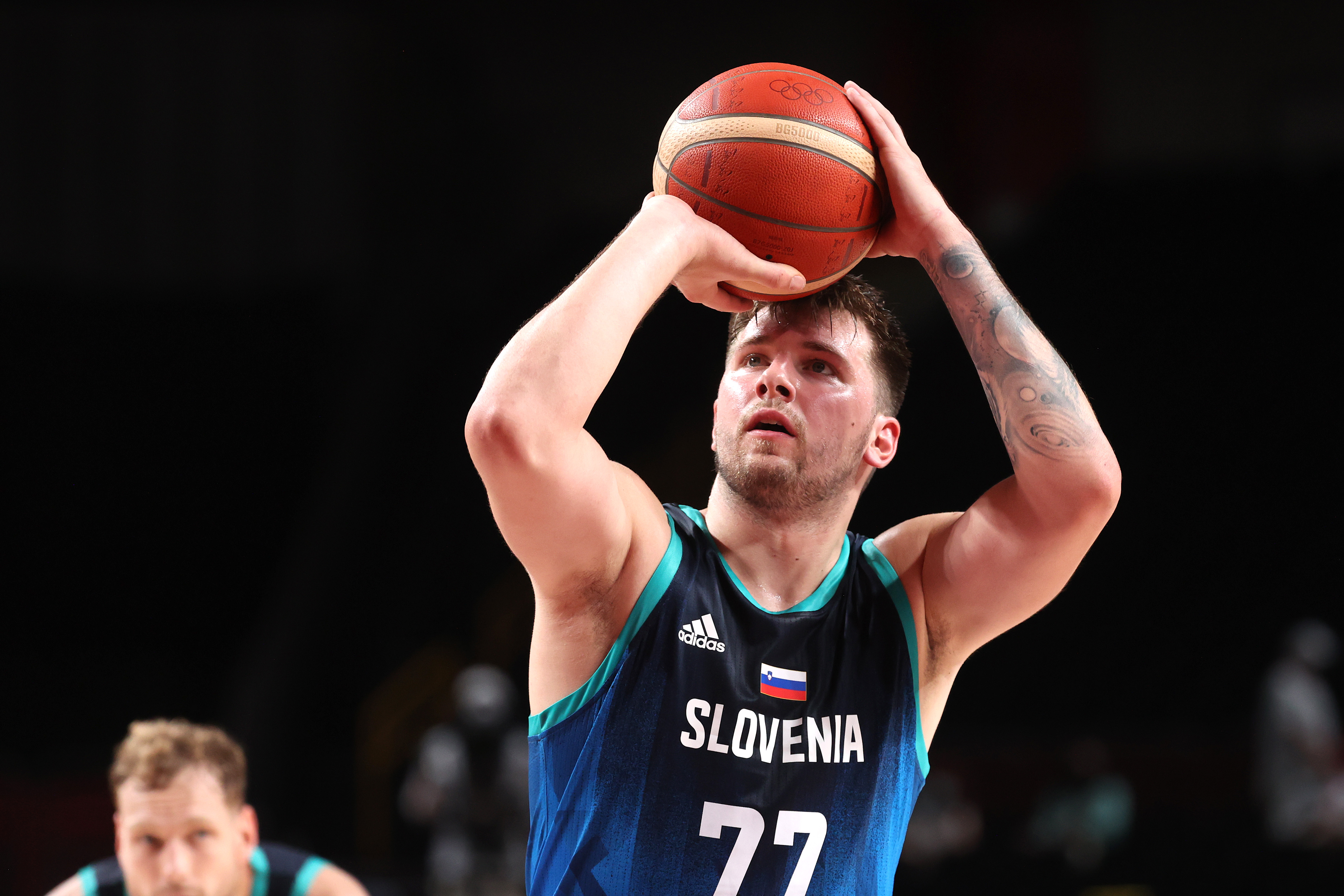 东契奇照片2024,东契奇世界杯照片