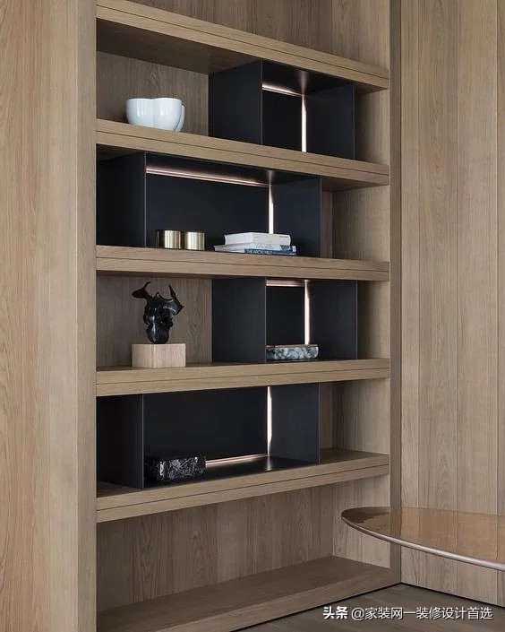 木饰面极简效果,木饰面美学