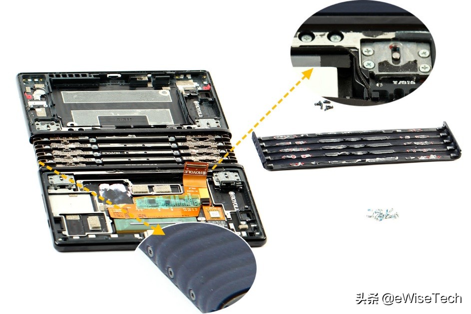 柔派折叠手机技巧,柔派折叠手机拆机