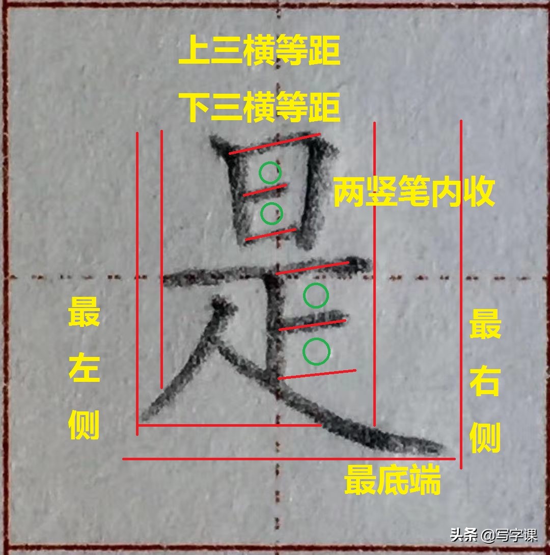 写字笔画笔顺间架结构精讲,赵老师硬笔书法常用字结构精讲