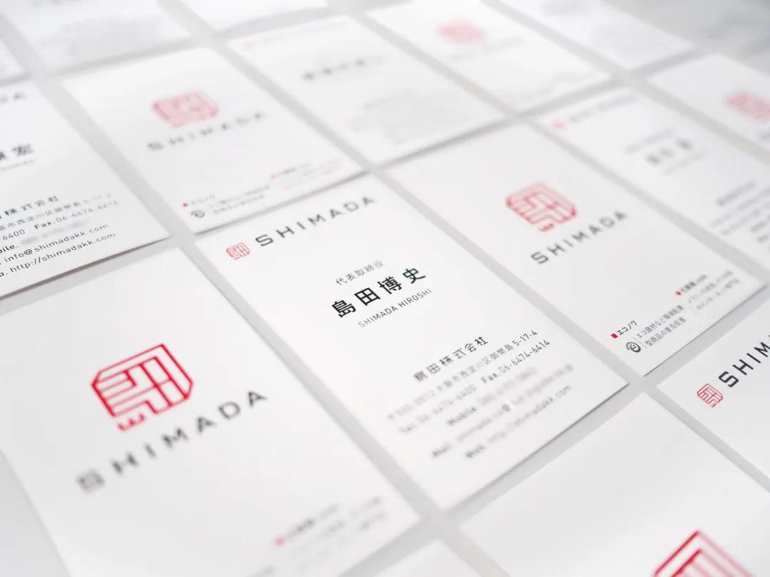 日本设计高端名片,日本设计师平面设计作品