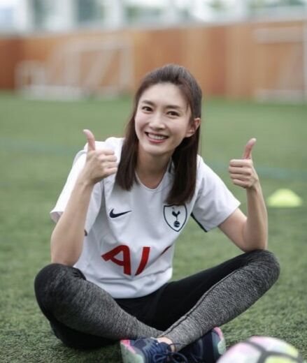 中国女性最喜欢的足球明星,颜值巅峰的足球女明星