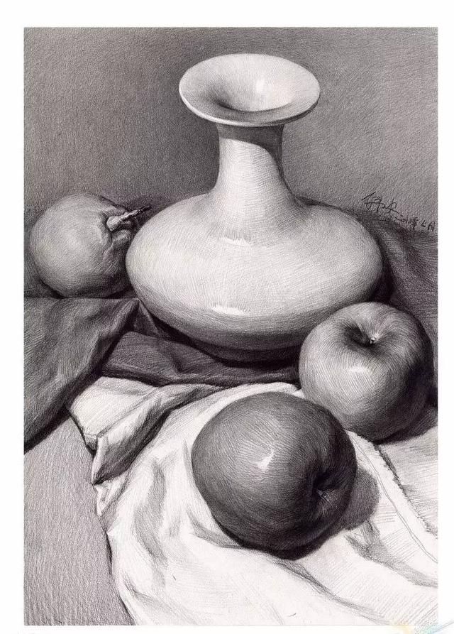 素描不会画实物怎么办,素描静物不会深入刻画