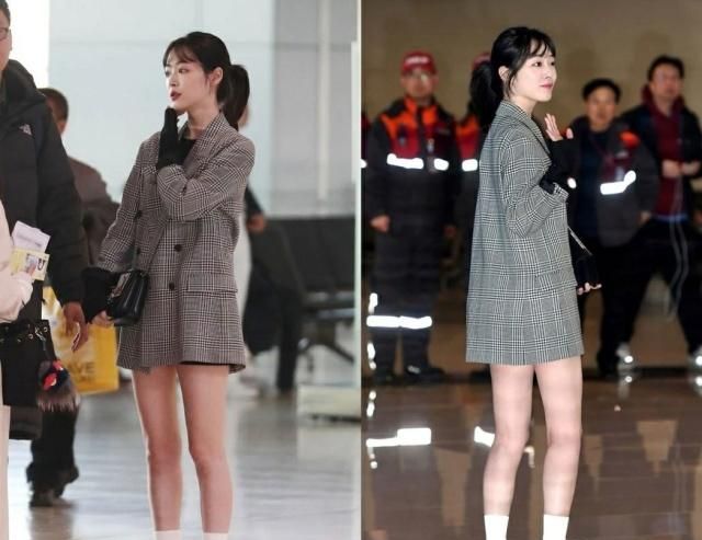 春季中长款西装外套搭配,休闲长款西装外套怎么搭配好看