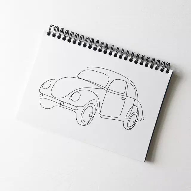 画logo有几种画法,一笔就能画出来logo